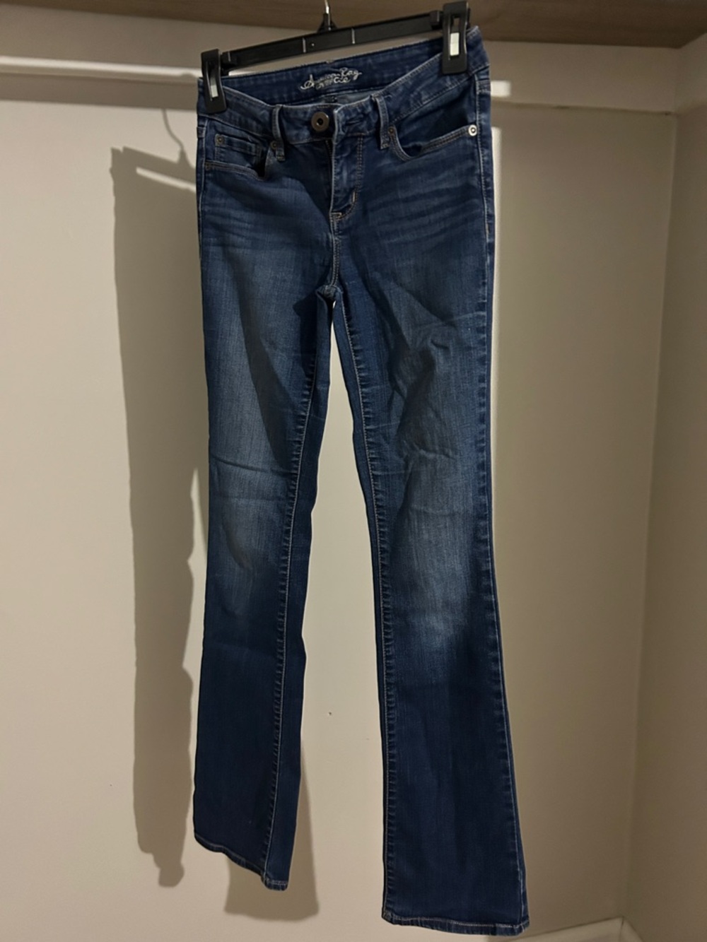 American Rag Dark Blue Flared Jeans